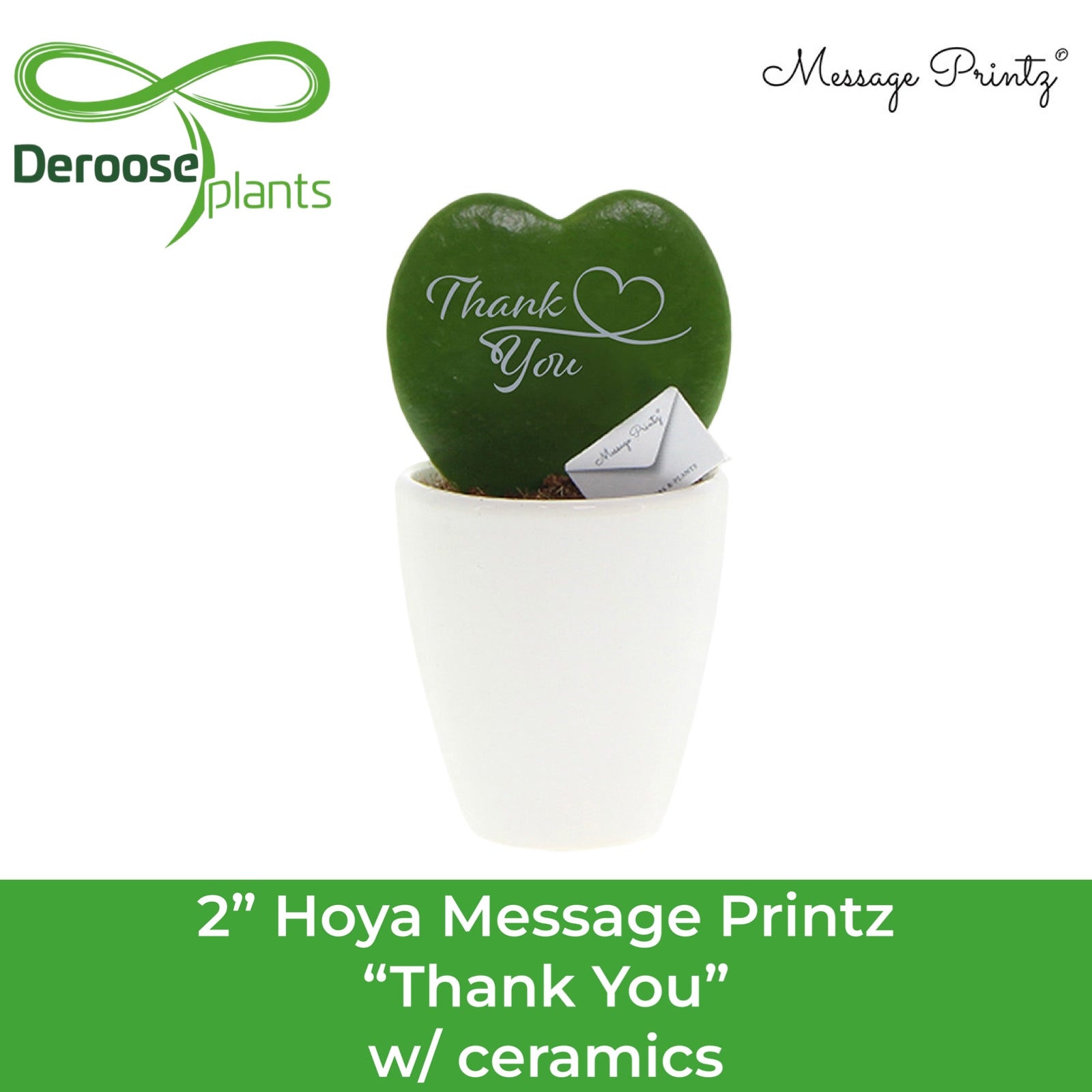 2" Message Printz "Thank You"