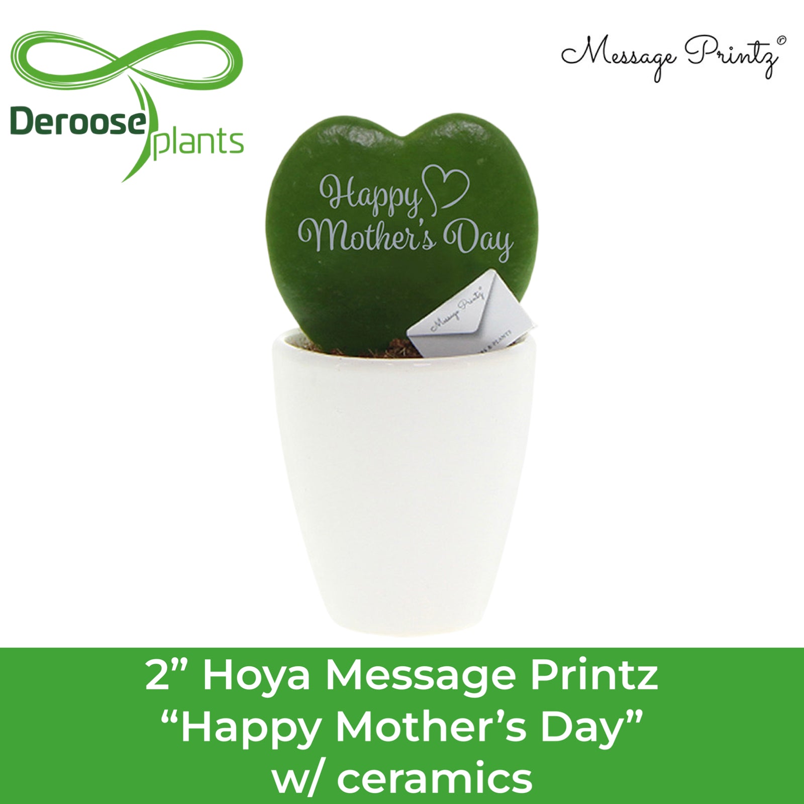 2" Message Printz "Happy Mother's Day"